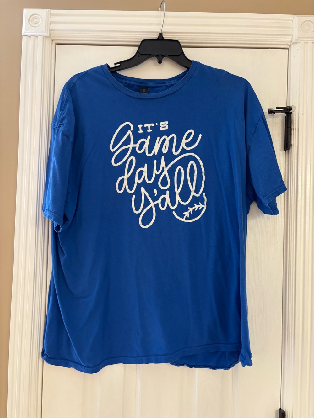 Gildan Blue 'It's Game Day Y'all' Graphic Tee